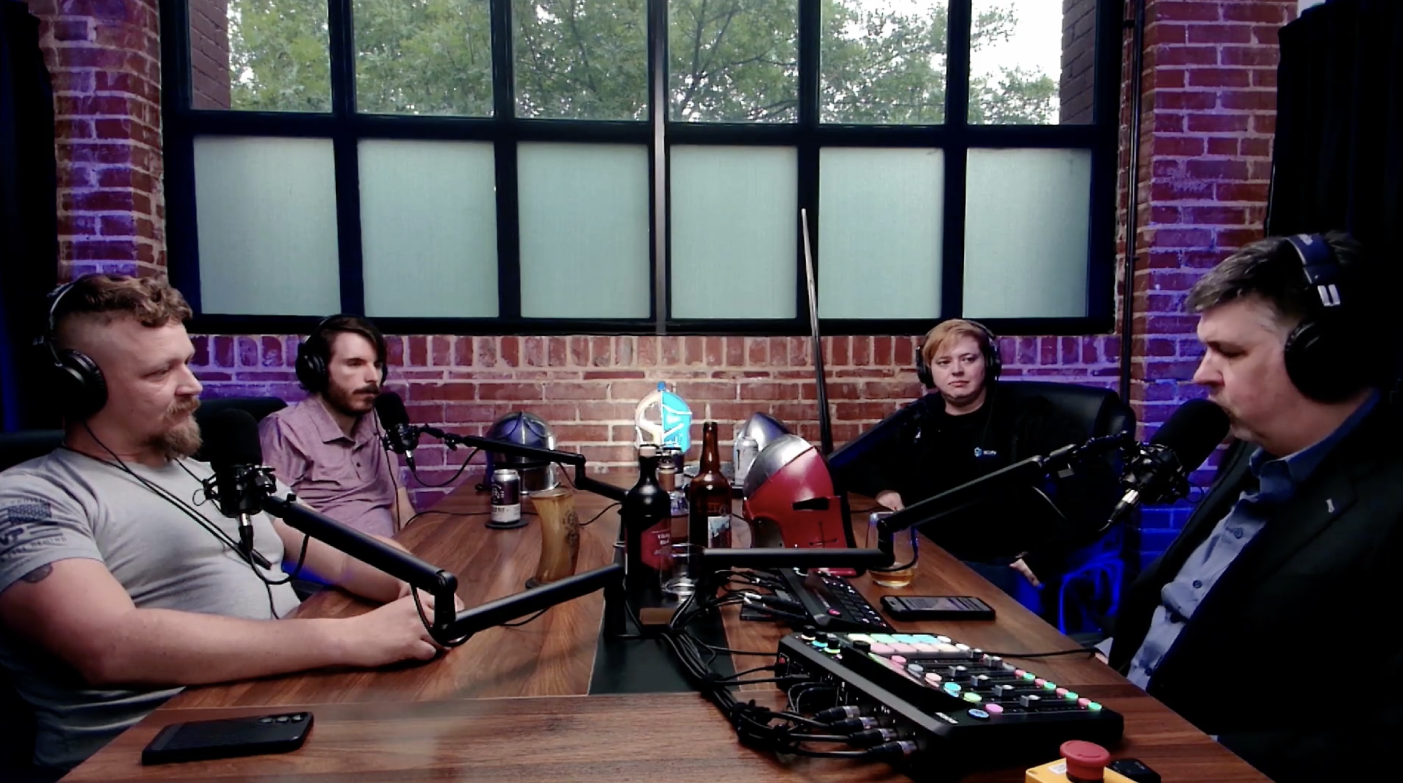 Scinary Members Sitting at Table